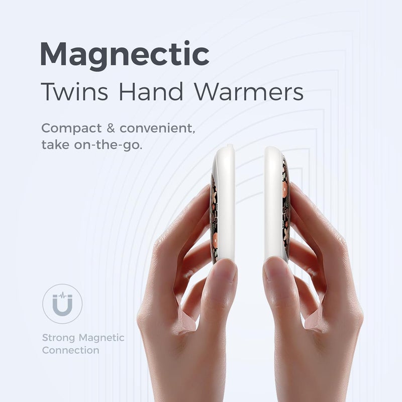 OCOOPA Magnetic Rechargeable Hand Warmers 2 Pack, Ultrathin Electric Handwarmers, Portable Pocket-Sized Heater, for Men, Women Purse Must Haves, Union UT3 Lite - Image 4